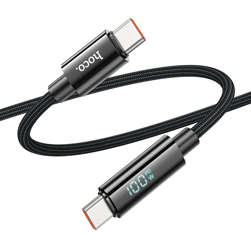 U125 Benefit 100W charging data cable with display Type-C to Type-C - Image 3